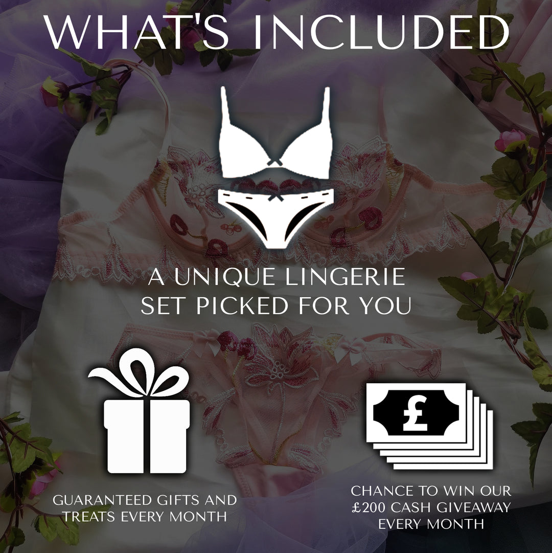lingerie subscription box, what's included?