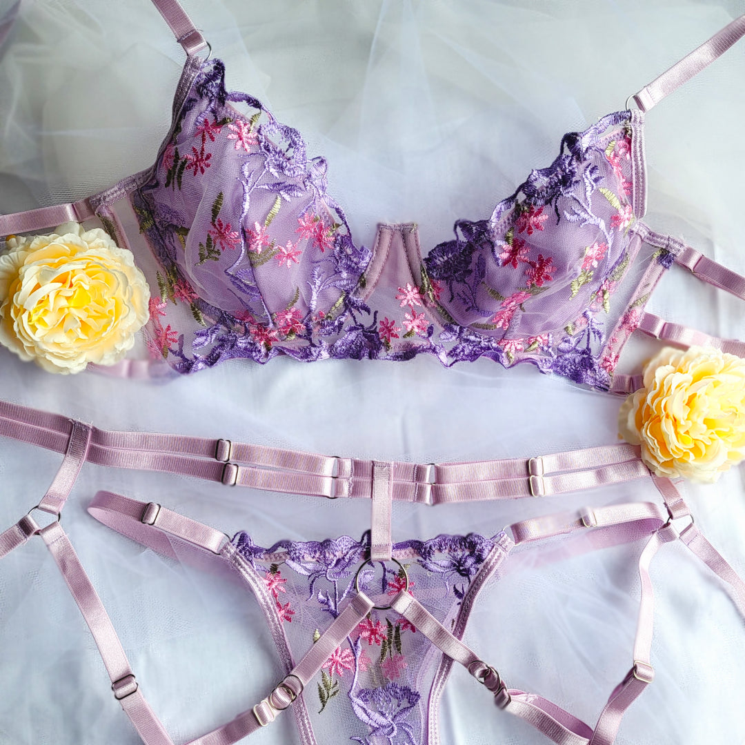 Maya Dreiteiliges Dessous-Set 